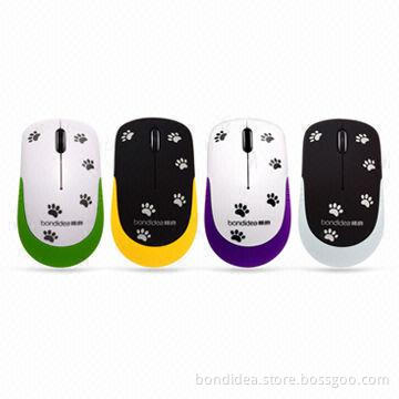 Mini Wireless Mice, Sized 80 x 45 x 31mm, 8-10 Meters Working Distance